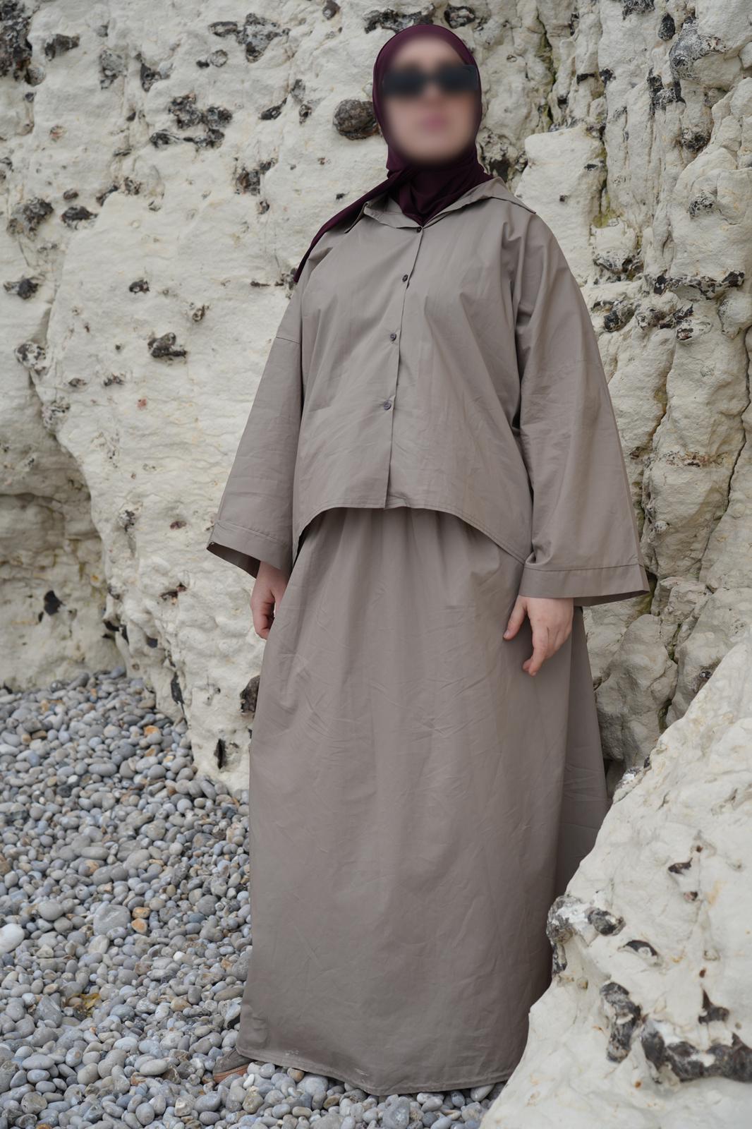Ensemble Nun gris