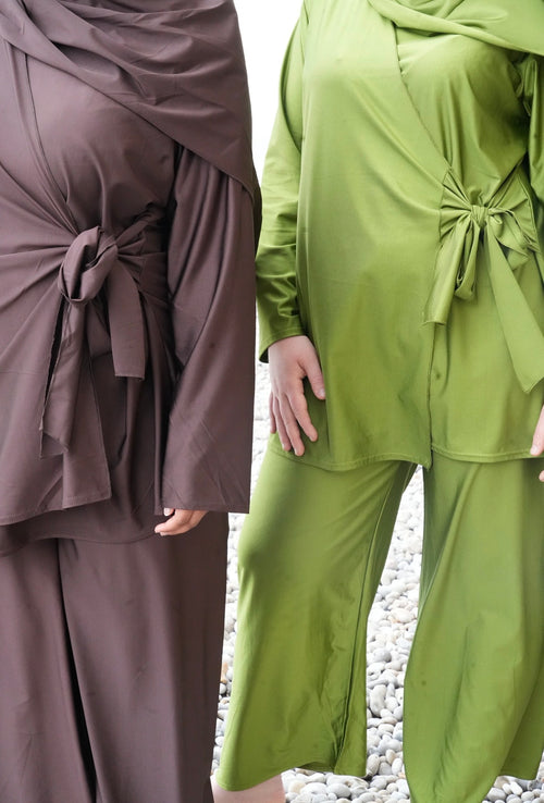 Burkini vert pistache